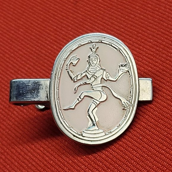 VTG Swank Mens Tie Clip Thai Goddess Necktie Accessory - Picture 1 of 10